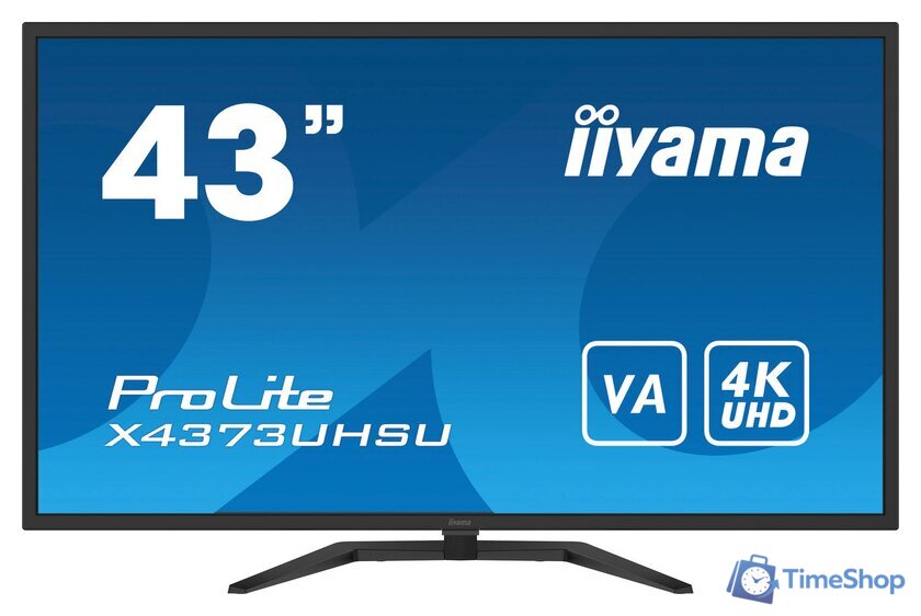 Монитор iiyama ProLite X4373UHSU-B1 - Изображение №1 — Интернет-магазин Time-Shop