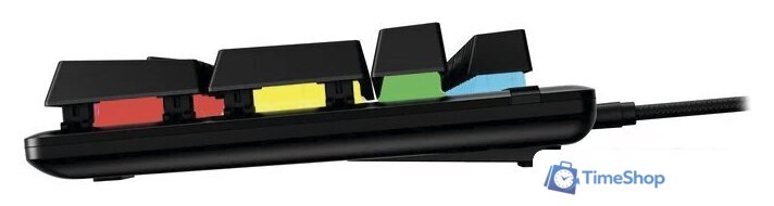 Клавиатура HyperX Alloy Origins PBT (HyperX Blue, нет кириллицы) - Изображение №3 — Интернет-магазин Time-Shop