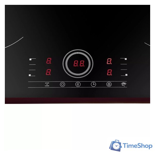 Варочная панель DeLonghi VITTORIO 2E1F CR - Изображение №4 — Интернет-магазин Time-Shop