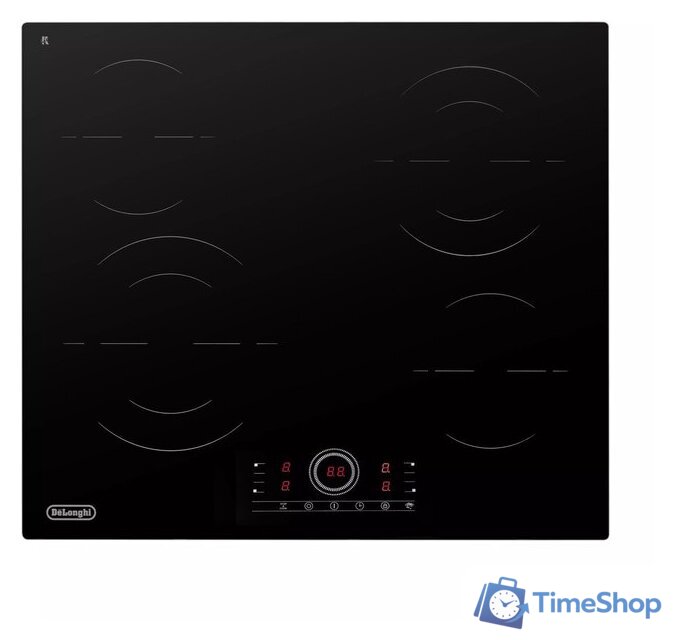 Варочная панель DeLonghi VITTORIO 2E1F CR - Изображение №3 — Интернет-магазин Time-Shop