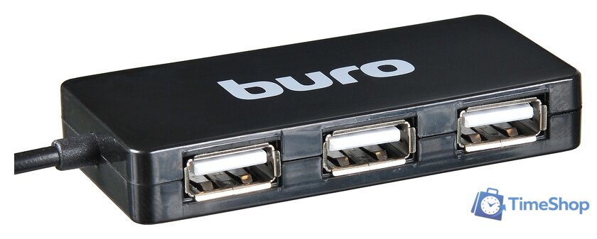  Buro BU-HUB4-U2.0-Slim - Изображение №1 — Интернет-магазин Time-Shop