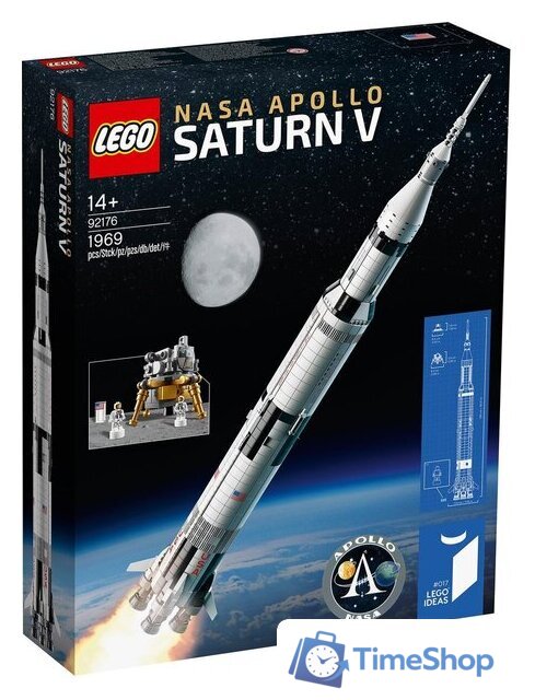 Конструктор LEGO Ideas 92176 Ракетно-космическая система НАСА Сатурн-5-Аполлон - Изображение №1 — Интернет-магазин Time-Shop