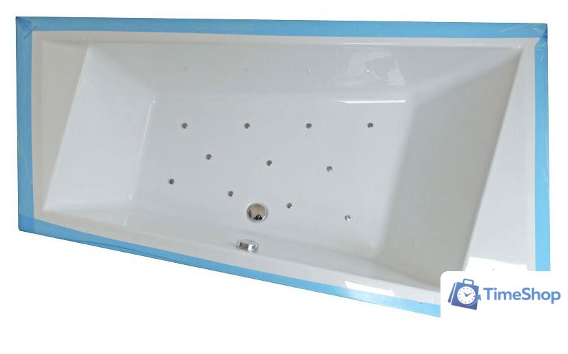 Ванна Roth Kubic Asymmetric 170x110 (правая, с аэромассажем) - Изображение №1 — Интернет-магазин Time-Shop