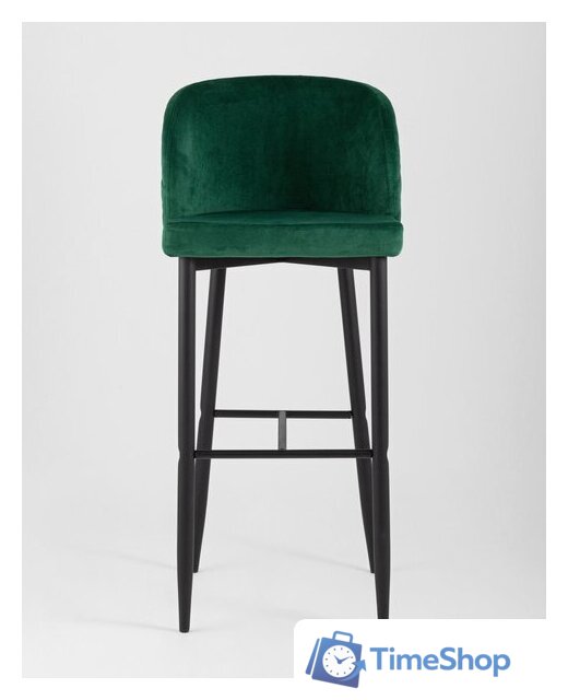 Стул Stool Group Оскар велюр барный (изумрудный) - Изображение №4 — Интернет-магазин Time-Shop