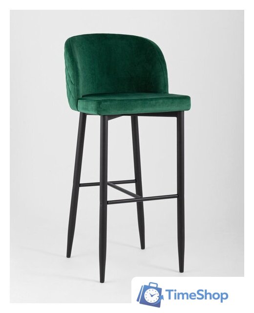 Стул Stool Group Оскар велюр барный (изумрудный) - Изображение №2 — Интернет-магазин Time-Shop