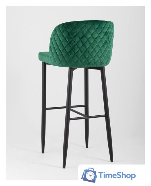 Стул Stool Group Оскар велюр барный (изумрудный) - Изображение №6 — Интернет-магазин Time-Shop