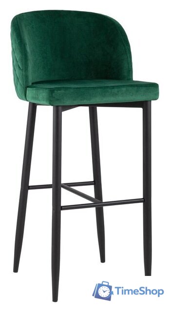 Стул Stool Group Оскар велюр барный (изумрудный) - Изображение №1 — Интернет-магазин Time-Shop