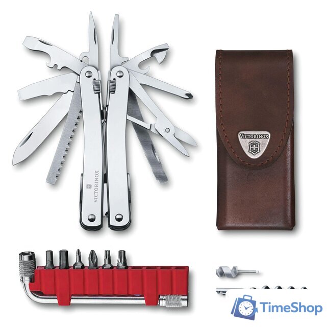 Мультитул Victorinox Swiss Tool Spirit X Plus (кожа) - Изображение №1 — Интернет-магазин Time-Shop