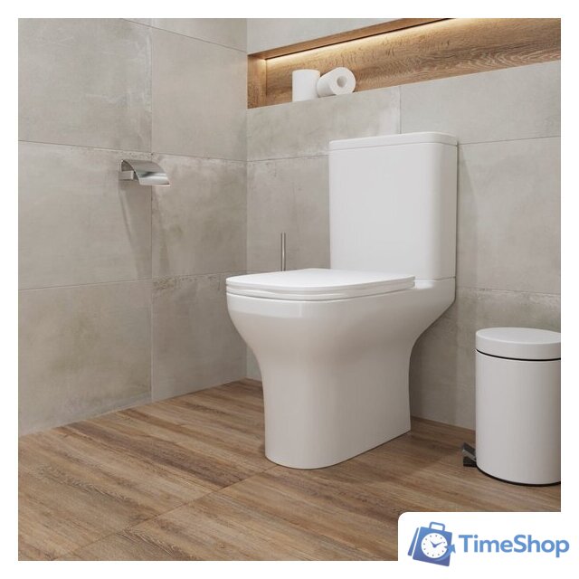 Унитаз напольный Lauter W236 2110236 + гигиенический душ Rinse 21GN4052BM - Изображение №19 — Интернет-магазин Time-Shop