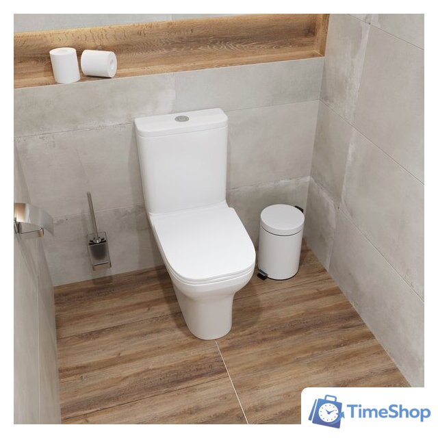 Унитаз напольный Lauter W236 2110236 + гигиенический душ Rinse 21GN4052BM - Изображение №23 — Интернет-магазин Time-Shop