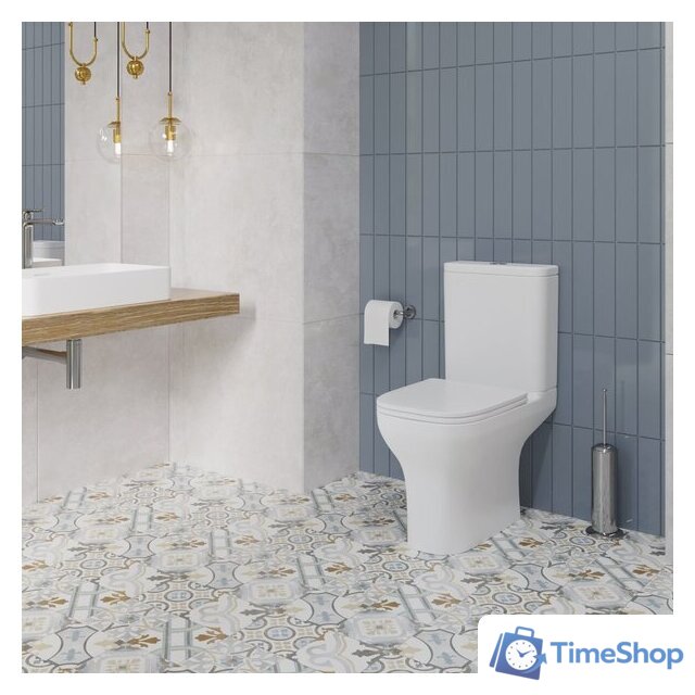 Унитаз напольный Lauter W236 2110236 + гигиенический душ Rinse 21GN4052BM - Изображение №14 — Интернет-магазин Time-Shop