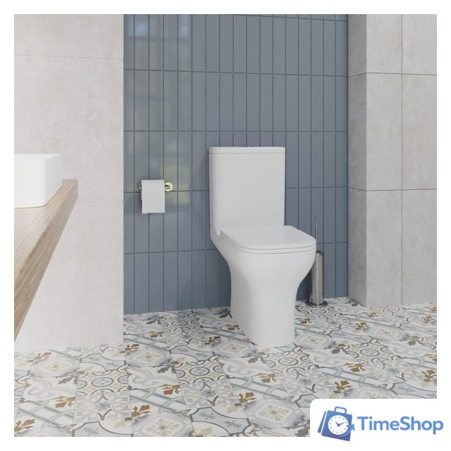 Унитаз напольный Lauter W236 2110236 + гигиенический душ Rinse 21GN4052BM - Изображение №16 — Интернет-магазин Time-Shop