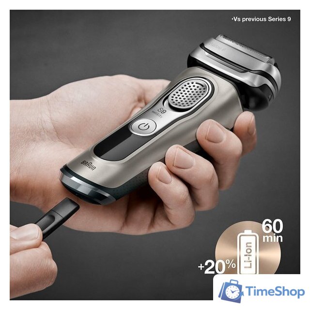 Электробритва Braun Series 9 9325s - Изображение №8 — Интернет-магазин Time-Shop