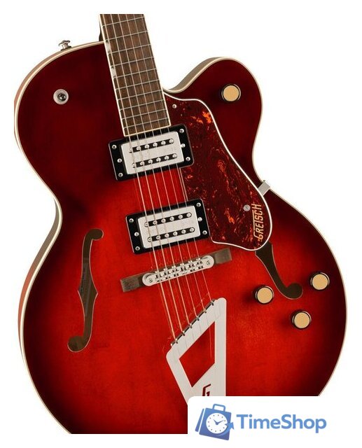 Полуакустическая гитара Gretsch G2420 Streamliner Claret Burst - Изображение №6 — Интернет-магазин Time-Shop