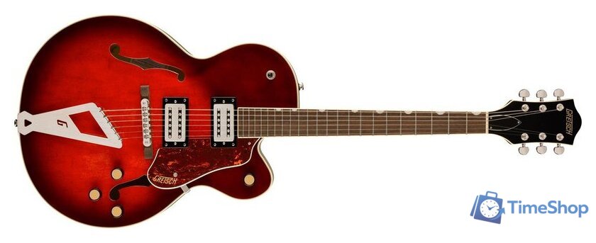 Полуакустическая гитара Gretsch G2420 Streamliner Claret Burst - Изображение №2 — Интернет-магазин Time-Shop