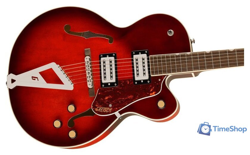 Полуакустическая гитара Gretsch G2420 Streamliner Claret Burst - Изображение №5 — Интернет-магазин Time-Shop