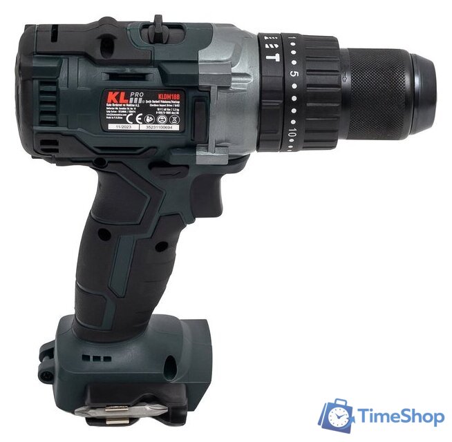 Ударная дрель-шуруповерт KLPRO KLDM18B-00 (без АКБ, кейс) - Изображение №6 — Интернет-магазин Time-Shop