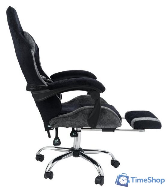 Игровое (геймерское) кресло Calviano Avanti Ultimato (black-grey fabric) - Изображение №3 — Интернет-магазин Time-Shop