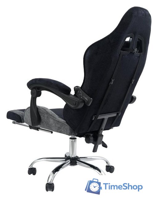 Игровое (геймерское) кресло Calviano Avanti Ultimato (black-grey fabric) - Изображение №5 — Интернет-магазин Time-Shop