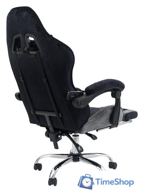 Игровое (геймерское) кресло Calviano Avanti Ultimato (black-grey fabric) - Изображение №4 — Интернет-магазин Time-Shop