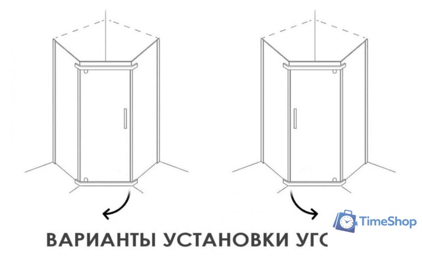 Душевой уголок Alex Baitler AB245-100 100x200 - Изображение №6 — Интернет-магазин Time-Shop