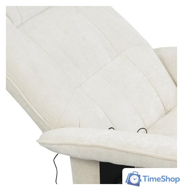 Массажное кресло Calviano 21 (бежевый плюш) - Изображение №8 — Интернет-магазин Time-Shop