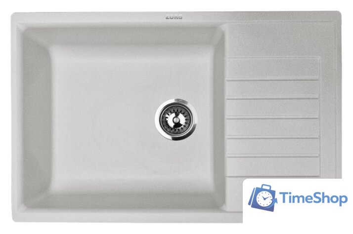Кухонная мойка ZorG Dello 78 (серый жемчуг) - Изображение №1 — Интернет-магазин Time-Shop