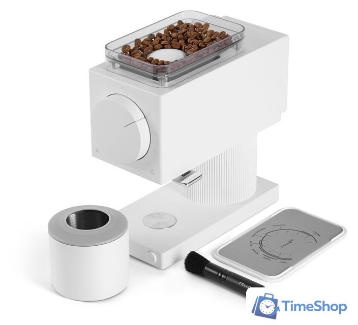 Электрическая кофемолка Fellow Ode Brew Grinder (белый) - Изображение №2 — Интернет-магазин Time-Shop