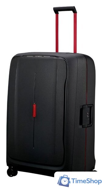 Чемодан-спиннер Samsonite Essens Charcoal/Red 75 см - Изображение №3 — Интернет-магазин Time-Shop