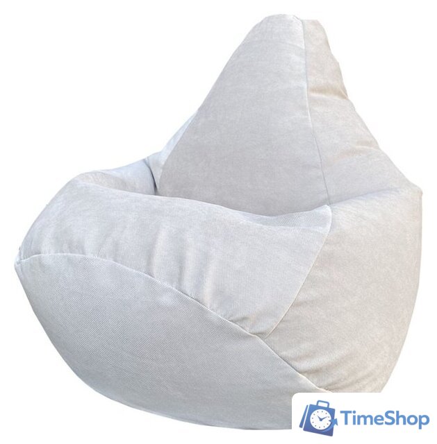 Кресло-мешок Flagman Груша Макси Г2.5-06 Verona 06 (Light Grey) - Изображение №1 — Интернет-магазин Time-Shop