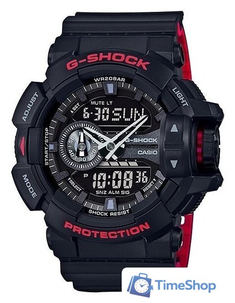Наручные часы Casio G-Shock GA-400HR-1A - Изображение №1 — Интернет-магазин Time-Shop