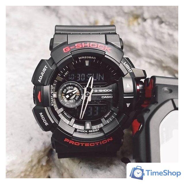 Наручные часы Casio G-Shock GA-400HR-1A - Изображение №7 — Интернет-магазин Time-Shop