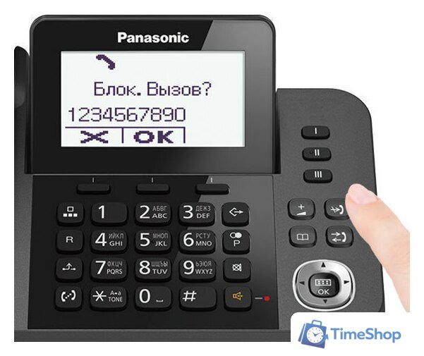 Радиотелефон Panasonic KX-TGF320RU - Изображение №3 — Интернет-магазин Time-Shop
