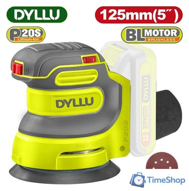 Эксцентриковая шлифмашина Dyllu DTRAP5030 (без АКБ) - Изображение №1 — Интернет-магазин Time-Shop