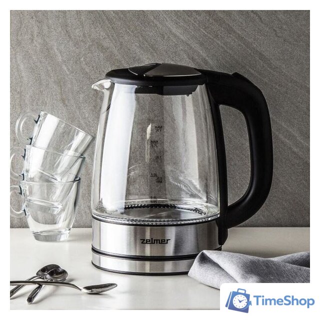 Электрический чайник Zelmer ZCK8024 - Изображение №4 — Интернет-магазин Time-Shop