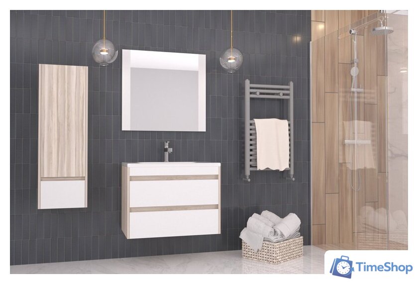  Style Line Тумба под умывальник Монако 80 (подвесная) - Изображение №4 — Интернет-магазин Time-Shop