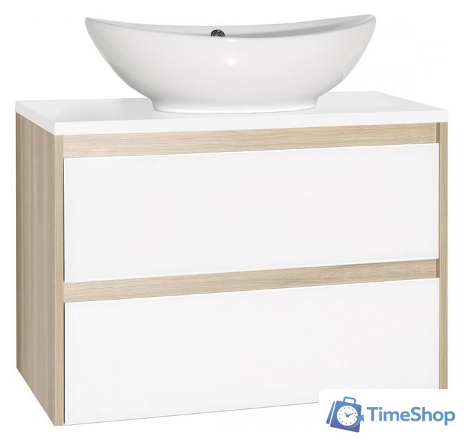  Style Line Тумба под умывальник Монако 80 (подвесная) - Изображение №1 — Интернет-магазин Time-Shop