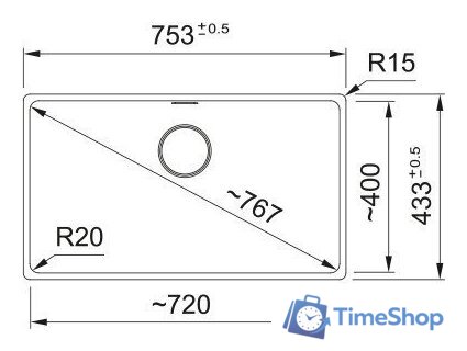 Кухонная мойка Franke Maris MRG 110-72 125.0687.263 (белый) - Изображение №2 — Интернет-магазин Time-Shop