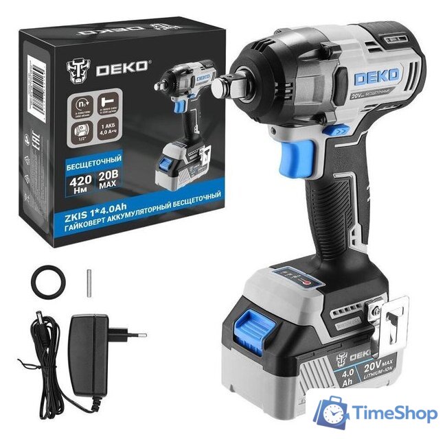 Гайковерт Deko ZKIS Set 083-1084 (с 1-им АКБ) - Изображение №1 — Интернет-магазин Time-Shop