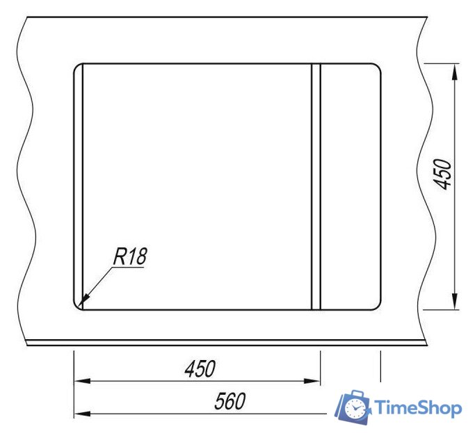 Кухонная мойка ARFEKA Alexia 58 Wet Graphite - Изображение №5 — Интернет-магазин Time-Shop