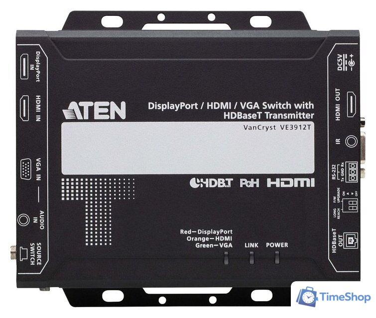 Удлинитель по витой паре Aten VE3912T-AT-G - Изображение №4 — Интернет-магазин Time-Shop