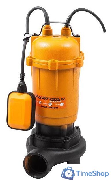 Фекальный насос Partisan PSP-2000 - Изображение №1 — Интернет-магазин Time-Shop