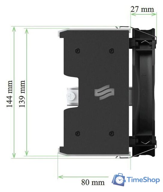 Кулер для процессора SilentiumPC Fortis 5 ARGB SPC308 - Изображение №20 — Интернет-магазин Time-Shop