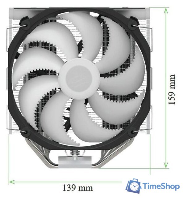 Кулер для процессора SilentiumPC Fortis 5 ARGB SPC308 - Изображение №18 — Интернет-магазин Time-Shop