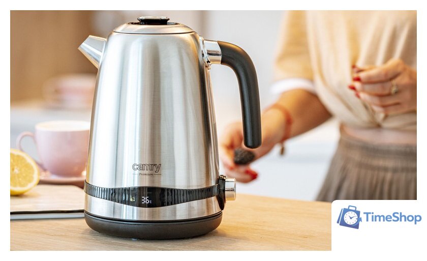 Электрический чайник CAMRY CR 1291 - Изображение №8 — Интернет-магазин Time-Shop