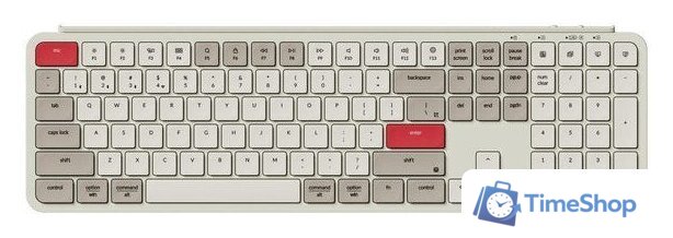 Клавиатура Keychron B6 Pro B6P-K13 (ретро красный, нет кириллицы) - Изображение №1 — Интернет-магазин Time-Shop