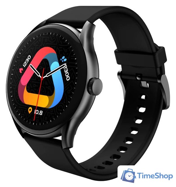 Умные часы QCY Watch GT (серый/черный) - Изображение №1 — Интернет-магазин Time-Shop