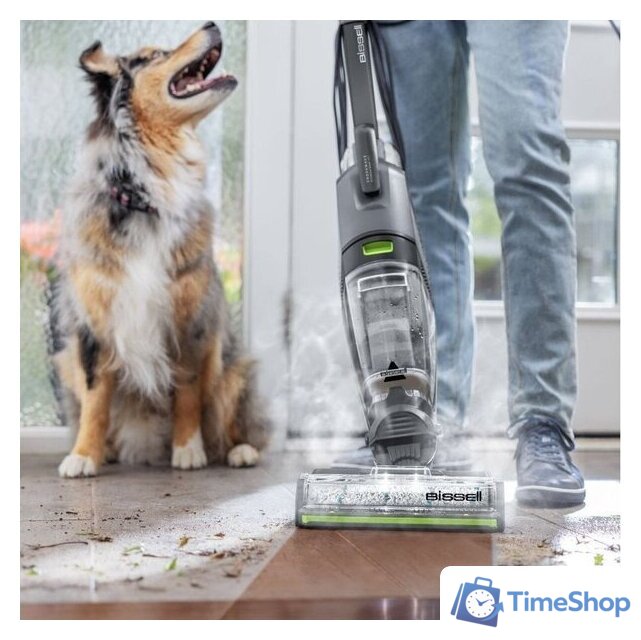 Вертикальный моющий пылесос Bissell CrossWave HydroSteam Pet Pro 3528N - Изображение №2 — Интернет-магазин Time-Shop