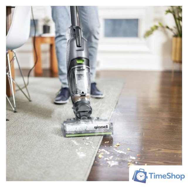Вертикальный моющий пылесос Bissell CrossWave HydroSteam Pet Pro 3528N - Изображение №5 — Интернет-магазин Time-Shop