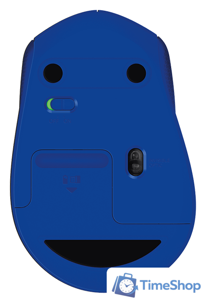 Мышь Logitech M330 Silent Plus (синий) - Изображение №5 — Интернет-магазин Time-Shop